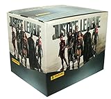 Cada bolsa tiene 5 adhesivos Unbekannt Panini – Justice League – Pegatinas coleccionables (Bolsas, Display, álbum