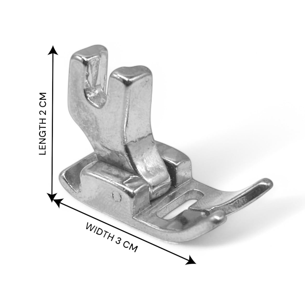 Zenith Zig Zag Pressure Feet for Singer Brother Usha ETC, Steel — Amazon image 2
