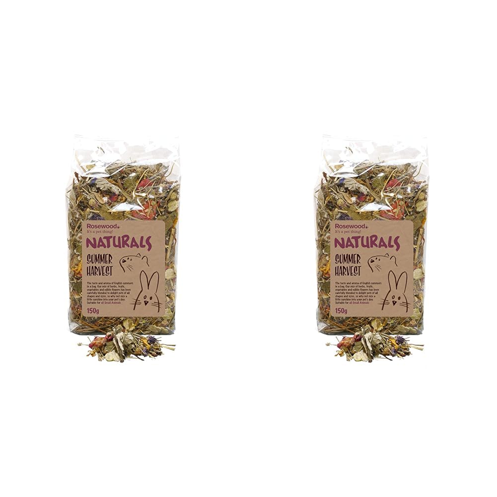 Rosewood Naturals Dandelion Delight, Small Animal Treat for Rabbits, Guinea Pigs, Chinchillas and Degus, 100g — view 3