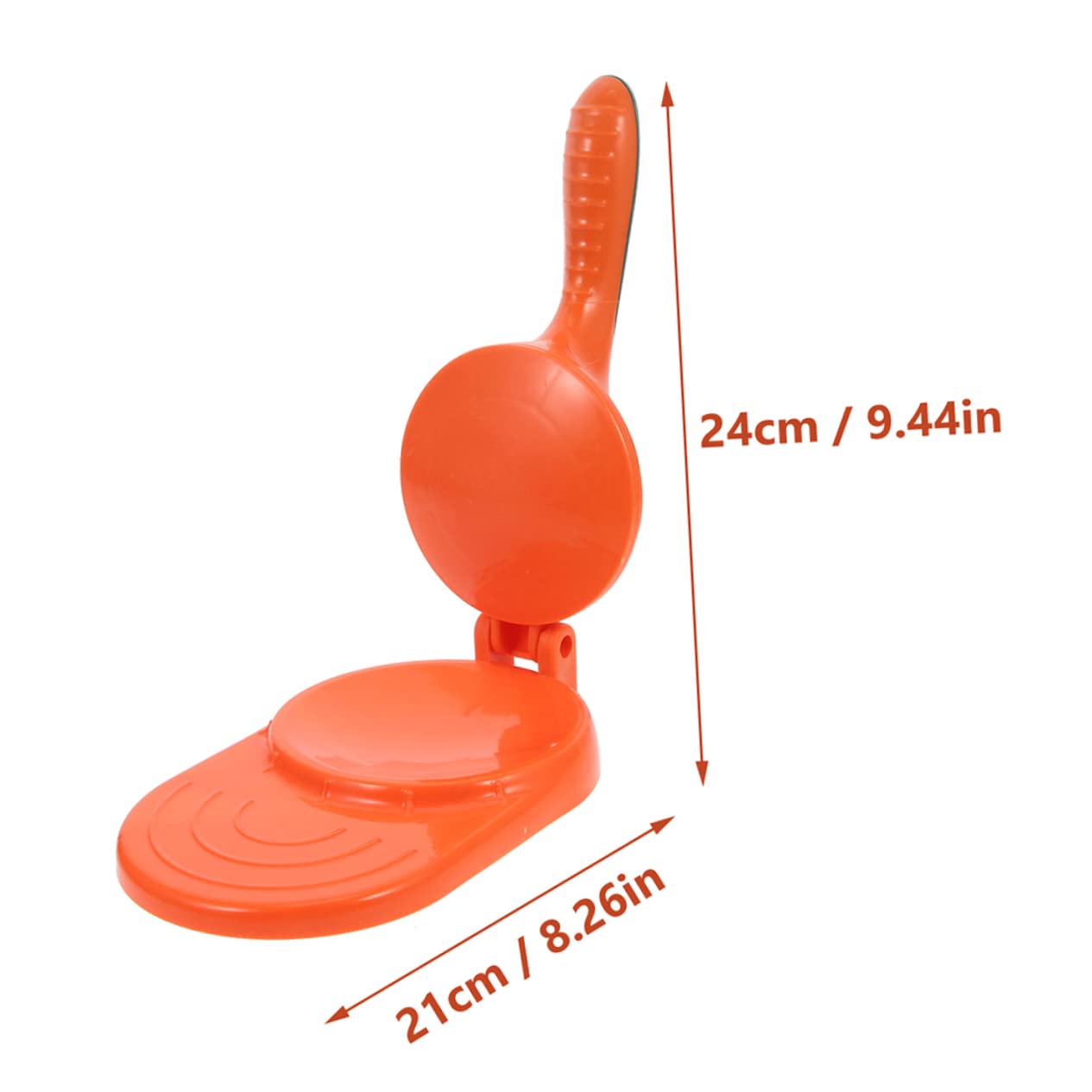 BIUDECO 2 Pack Dumpling Molds Professional Handheld Dumpling Press Molds Sturdy Plastic for Making Ravioli More Perfect for Kitchen