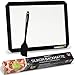 Produktbild Amazeable® Silikon Backmatte für Backofen inklusive Teigspatel langlebig bis 250°C - 30x40 cm - 100% Antihaftbeschichtung - Dauerbackfolie für Backofen Backpapier wiederverwendbar