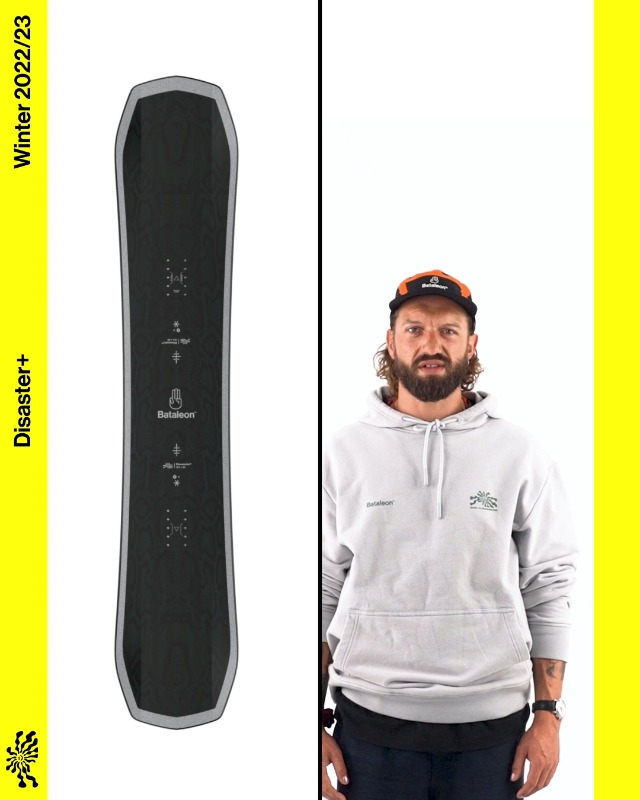 Amazon.com: Bataleon Mens Disaster+ Snowboard - 2023 Size 151