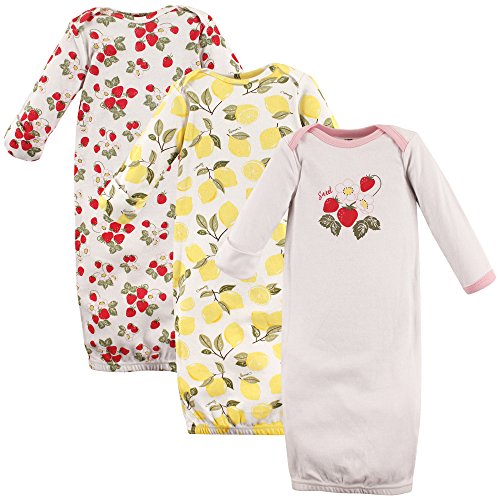 Image of Hudson Baby baby-girls Cotton Gowns