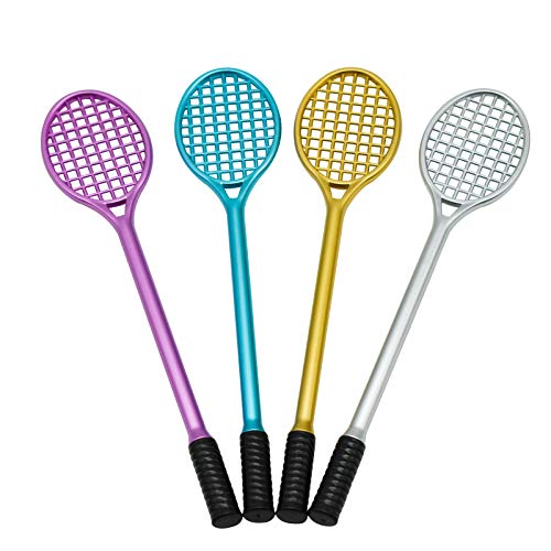 Bolígrafos Maydahui Pack 40 Piezas Gel Tenis Raqueta miniatura 1