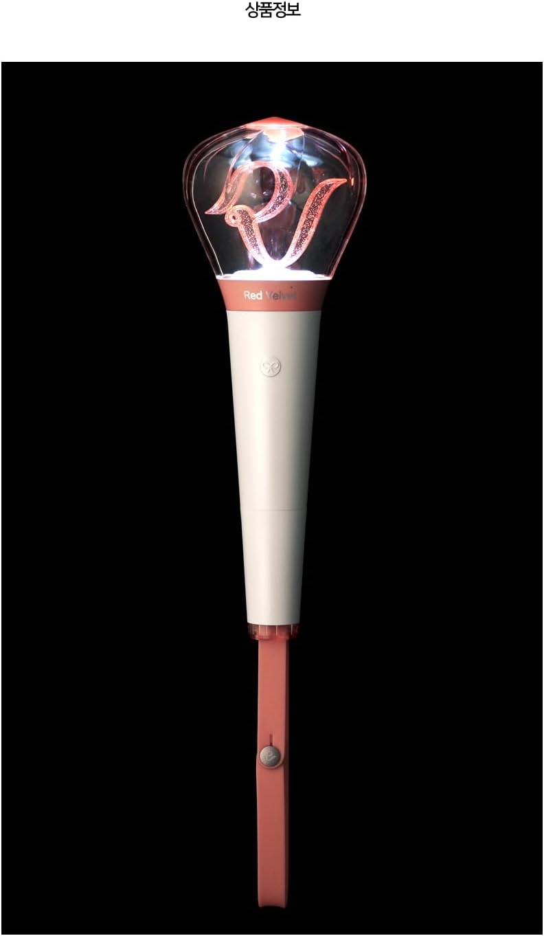 Dreamus Red Velvet - Official Fanlight Light Stick + 1 Random Photocard, Yellow, RVLS22458