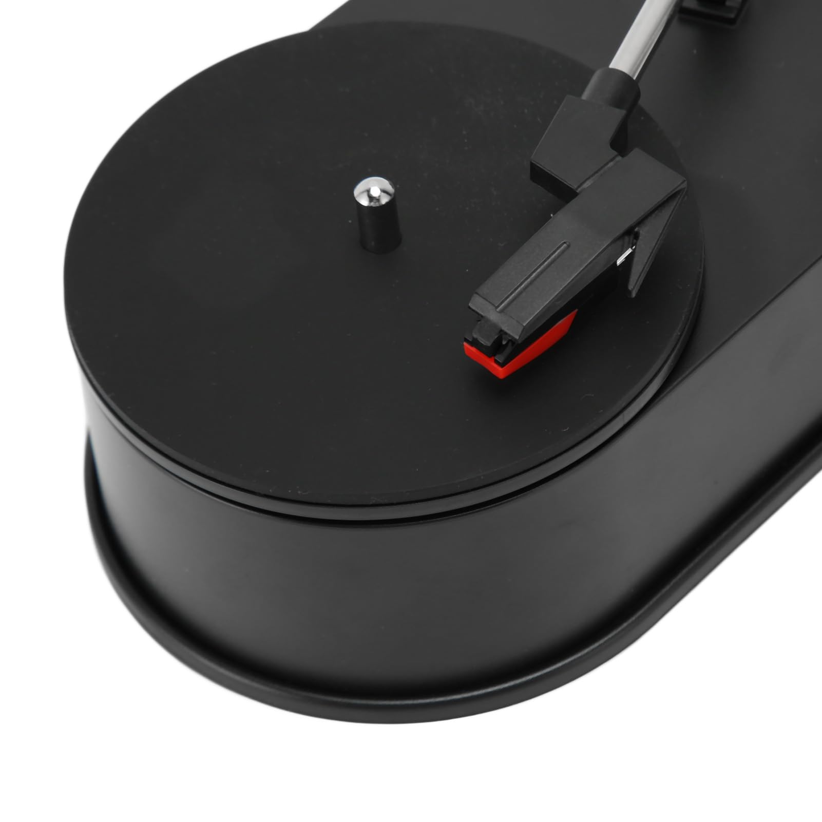 GOWENIC Convertitore per Giradischi retrò con USB MP3 e Uscita da 3,5 Mm |Mini Giradischi Portatile per Altoparlanti, Lettore in Vinile da 33 45 Giri/min, Design ABS Resistente