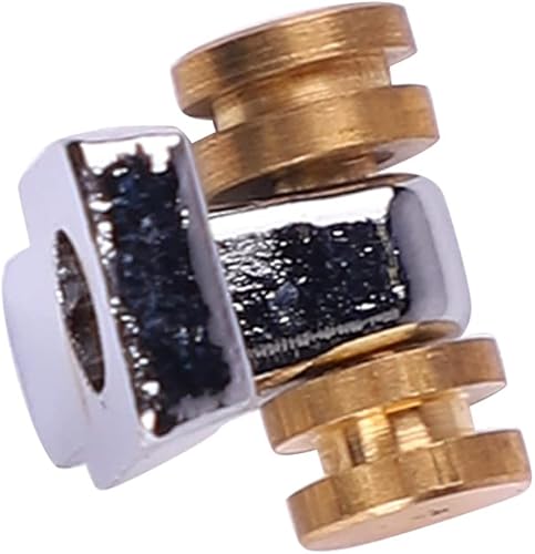 Miniatura 9 de 2 piezas de árbol de cuerda de rodillo de guitarra eléctrica, aleación de zinc de latón para guitarras eléctricas, bajos, piezas de guitarra