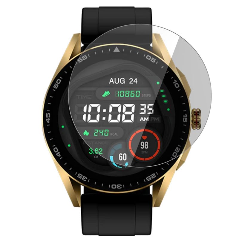 FCS smart watch screen guard for Fire-Boltt Invincible Plus 1.43"| Ultrathin 0.33mm 9H anti shock flexible screen protector | Edge to Edge Coverage | Pack of 3 (B0C7MG9K2R) Amazon Price History, Amazon Price Tracker