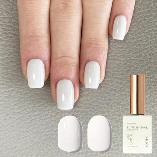 French Manicure Kit - French Tip Stamp Pink & White Gel Nail Polish Gel Nail Kit Nail Art Tools, Nail Stamper French Manicure Nude White Jelly Nail Polish French Nails Nail Accessories Set for Women - Image 7