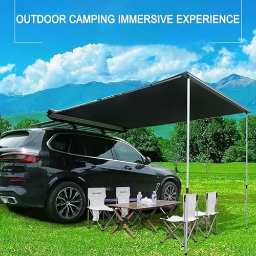 Auvent pour SUV amovible rétractable avec auvent latéral de voiture et abri camping - 3