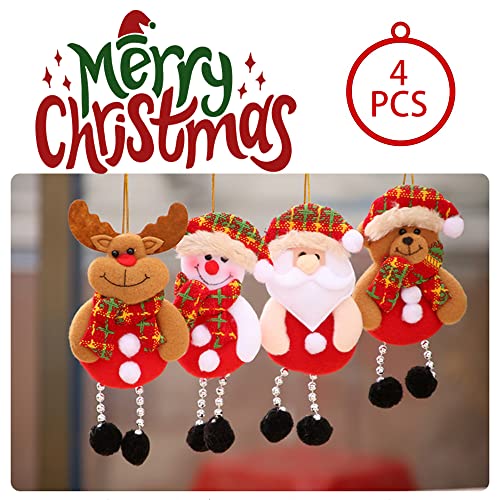 XINCHAO 4 Pupazzi Natalizi Addobbi Natalizi Si