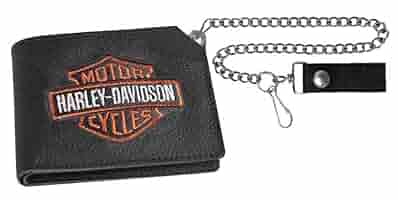 【新品】Harley-Davidson ロゴ刺繍 ブラックウォレット Amazon | Harley-Davidson Men's Embroidered B&S Trucker Short