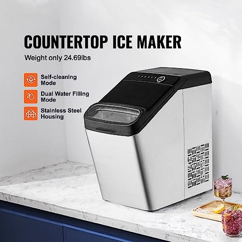 Fabricadora de Hielo Portátil WACTO 33 lbs / 24h miniatura 2