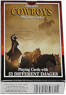SEA and SKY Discover Cowboys Playing Cards