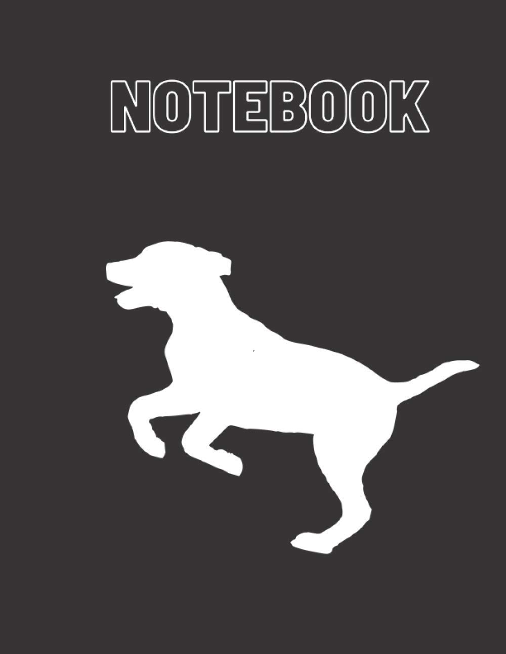 Notebook: Notebook A4/ Notebook A4 lined/ Dog Notebook A4