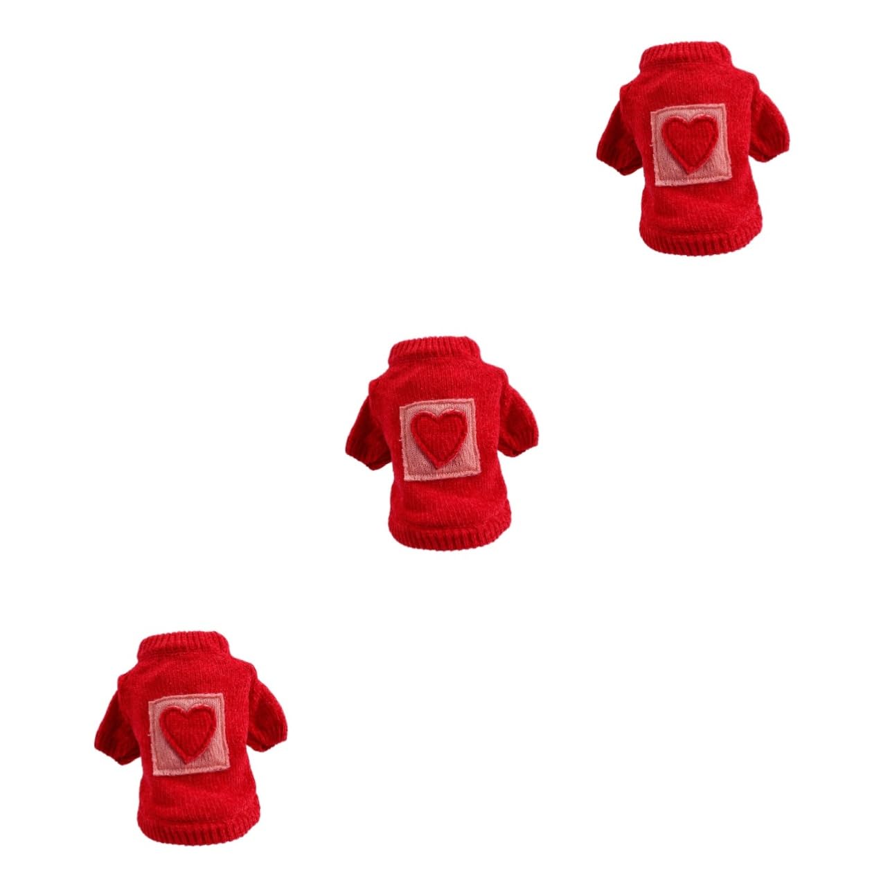 Pull pour animal de compagnie POPETPOP XS en lot de 3 pièces pour l'hiver