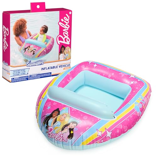 Swimways Barbie Inflatable Water Boat