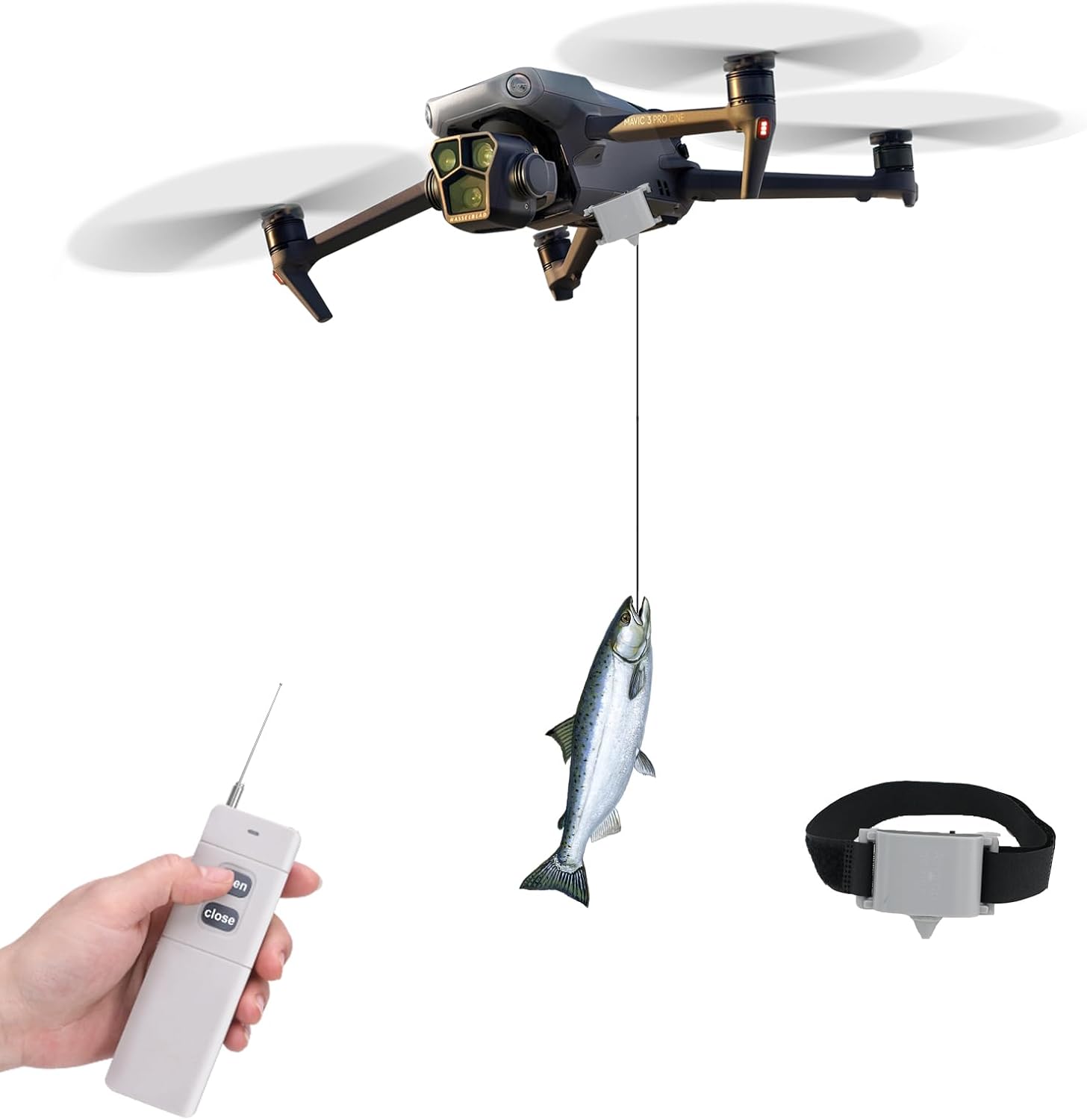 Universal Drone Airdrop System Compatible with DJI Mavic Mini 4 Pro
