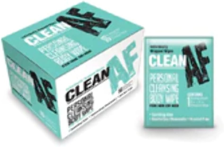 Little Genie Productions LIG76889: Clean Af Wipes Box of 16