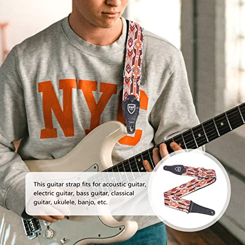 Vaguelly 2 Pièces Ukulélé E avec Musique Folk Réglable Shouler Jaune pour Banjo Ceinture Coton Style Électrique/Brodé… - Les Beatles, Paul McCartney, John Lennon, RIngo Starr, George Harrison Vaguelly 2 Pièces Ukulélé E avec Musique Folk Réglable Shouler Jaune pour Banjo Ceinture Coton Style Électrique/Brodé… – Image 3