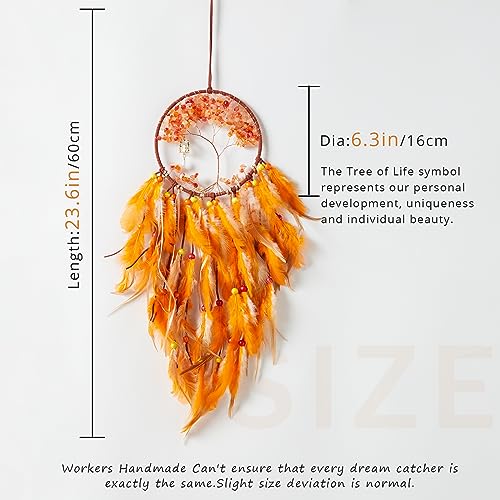 Prettyjollyfallorangetreeoflifedreamcatcherwalldecorwithhealingcrystalstonehandmadeorangefeatherdreamcatchersdecorationwallhangingbedroomroomweddingpartywishgift256 Urban Country Home Decor Pretty jolly fall orange tree of life dream catcher wall decor with healing crystal stone handmade orange feather dream catchers decoration wall hanging bedroom room wedding party wish gift 256 urban country home decor