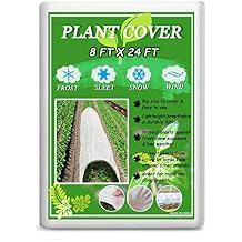 Darnassus 8FT24FT Plant Covers Breathable Floating Row Cover for Snow Frost Bad Weather Pest Protection & Plant Growth