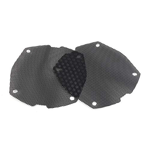 Cubierta de rejilla para parlante frontal Three T para Harley miniatura 4