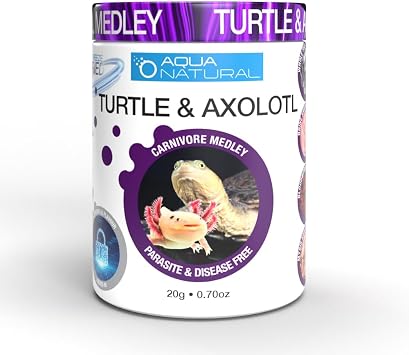Aqua Natural Turtle & Axolotl Medley 0.70oz Fish Food