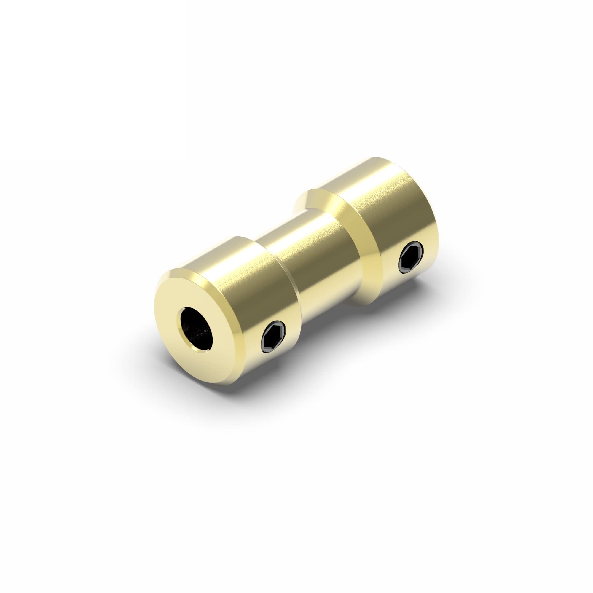 Wellenkupplung 2 Stück D9L20 2 mm/2,3 mm/3 mm/3,17 mm/4 mm/5 mm/6 mm Messing Flexible Motorwellenkupplung Kupplung Motorübertragungsstecker Wellenkupplung Verbinder (Größe : 2.3mm to 2.3mm)