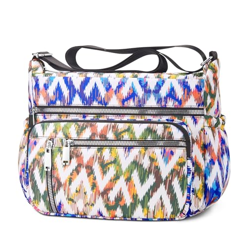 Image of NPBAG Crossbody Bag for Women, Shoulder Purse Handbag Messenger Bag, Trendy Pocketbooks, Waterproof and Multi-Pockets