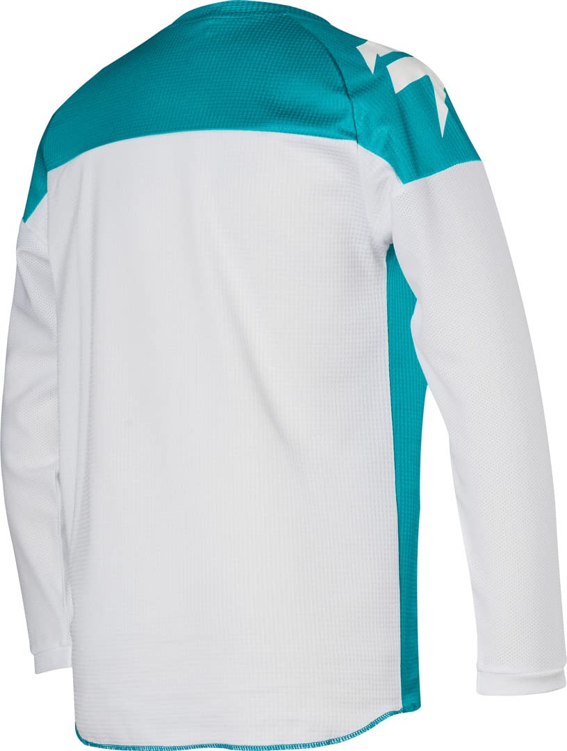SHIFT Racing Youth Whit3 Race Jersey 1 Green Lg