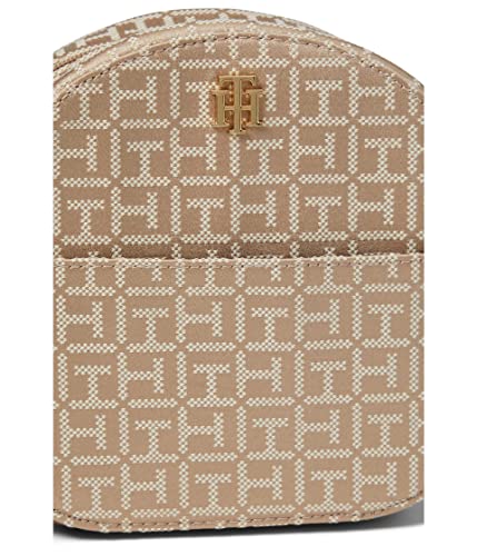 Image of Tommy Hilfiger Women's Joy Ii Canteen Crossbody Square Monogram Jacquard