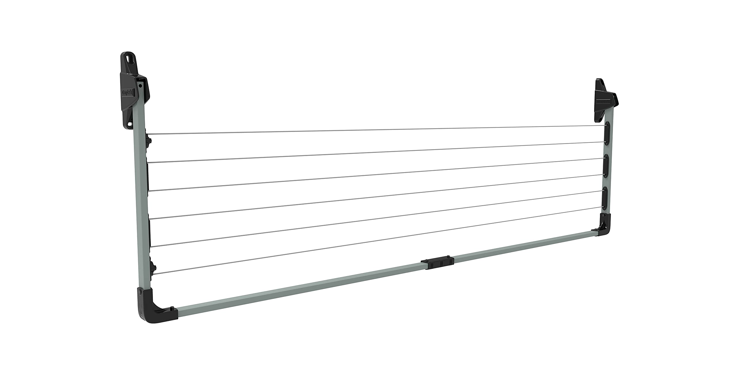 Daytek Mk2 Fold Down Clothesline - Slim, 42.7 Feet Drying Space