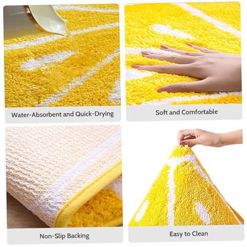 Tapis de bain 18x26 mat soft confortable eau séchage rapide