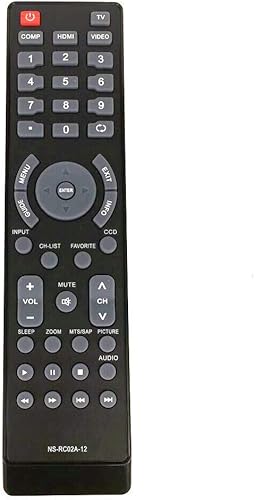 Mando a distancia NS-RC02A-12 para todos los televisores LCD LED Insignia