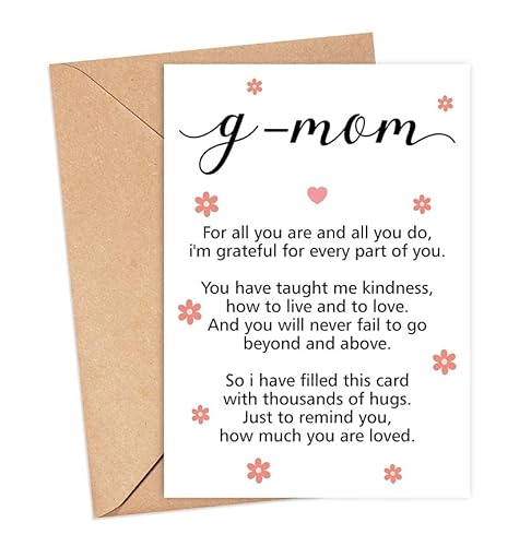 QPTADesignGift G-Mom Poem ̓J[h  - 킢̓J[h - ̓J[h - ̓J[h - f炵̑蕨 - ʂȕ̒aJ[h - G-MomJ[hւ̃Mtg