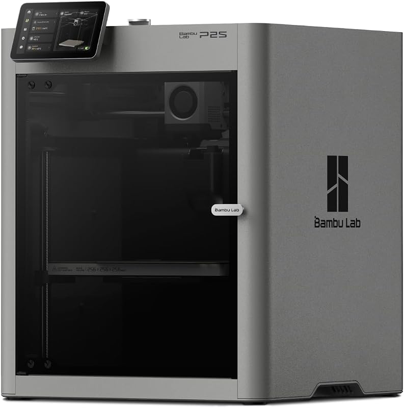 Bambu Lab P2S 3D Printer, Ready-to-Use FDM 3D Printer for Beginners | MakerWorld Model Library, 600 mm/s High-Speed CoreXY 3D Printer,AI Error Detection