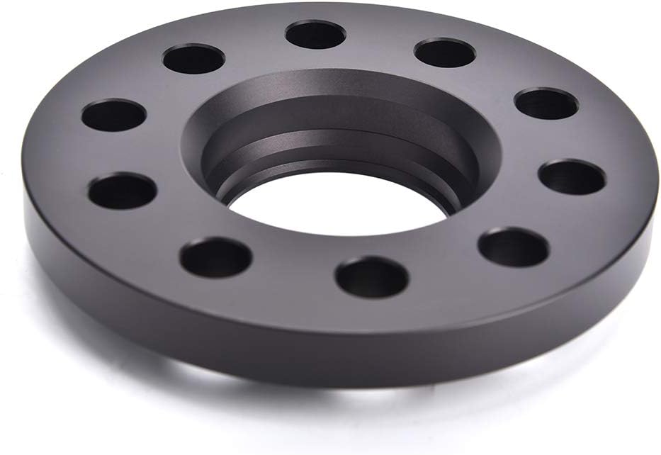 4Pcs 15MM 5x110 CB65.1 HubCentric Wheel Spacers Forged Aluminum 6061 T6 with M12x1.25 Bolts for Dodge Dart, Jeep Cherokee Compass Renegard,Chrysler 200