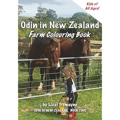 Odin in New Zealand: Farm Colouring Book