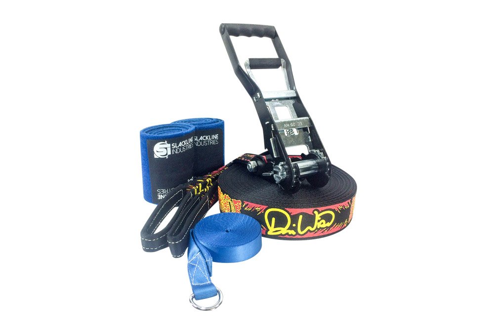 Slackline Industries David Wise Signature Pro Model Slackline Kit, 85 feet