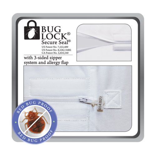 Protect-A-Bed AllerZip Smooth King-Size Bedbug-Proof Mattress Protector King - Thumbnail 2