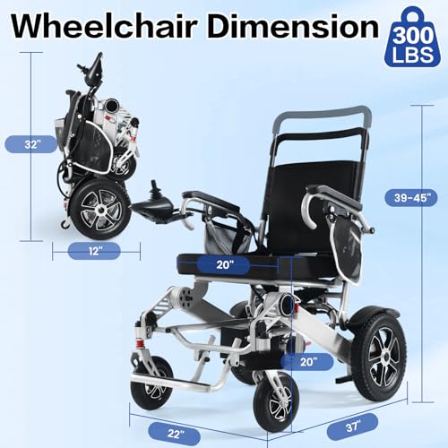 Electric Wheelchair with Suspension