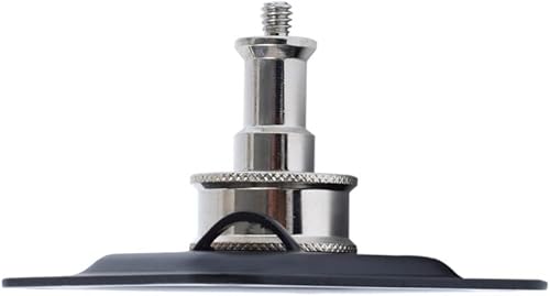 Miniatura 5 de Fotoconic Soporte de luz de pared para montaje en techo de 58 pulgadas con rosca de 14 pulgadas, tornillo 4X y tubo de anclaje de expansión 4X para