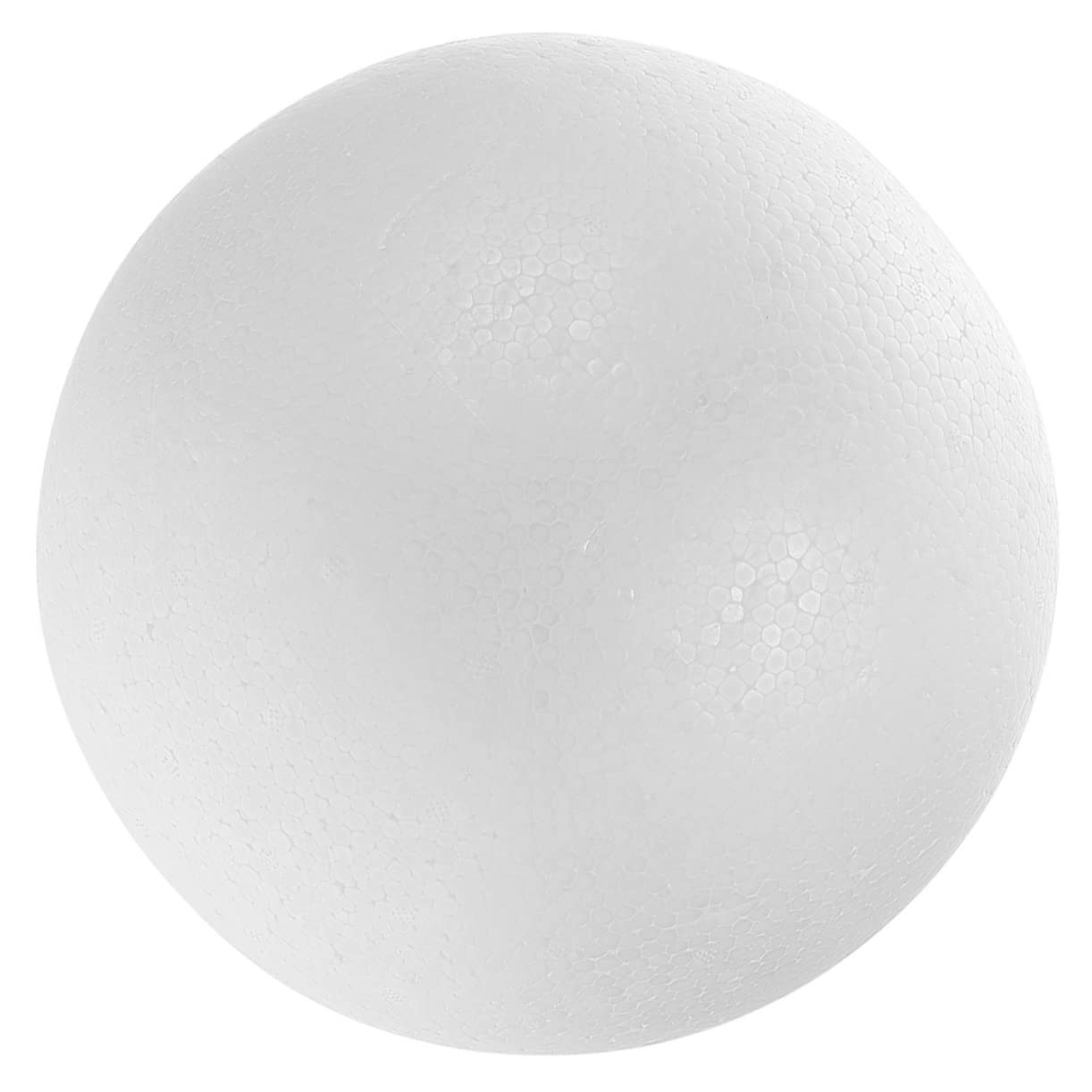 STOBAZA Foam Cake Model Round Balls Pelotas Fomi De 10 Inches Compact Cake Dummies Practicing Cake Dummies Felt Balls for Crafting Wet Floral Foams Bolas Large Foam Craft Balls Cakes White