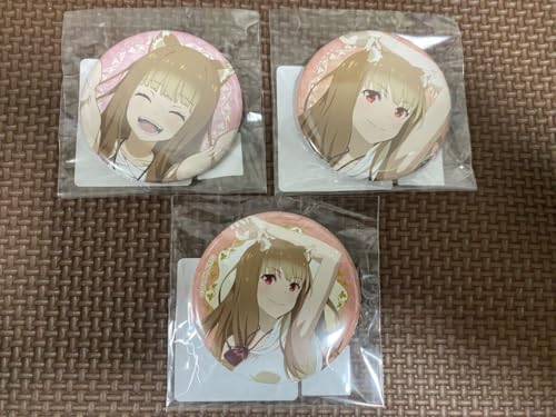 狼と香辛料 桜 スクラッチ オンライン くじ E賞 缶バッジ E-2 E-3 E-7 3種類