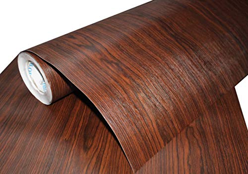 Image of SD.Enterprises Vinyl Fashion Wall Window Doors Sticker, 16 x 49 Inches, Brown