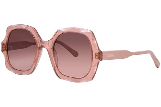 サングラス Chloe Skin Pink Acetate Jasper Sunglasses Chloé Chloe Skin Pink Acetate Jasper Sunglasses | ModeSens