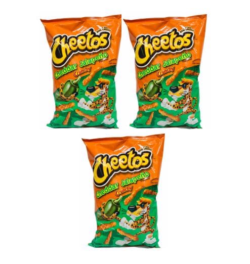 Cheddar Jalapeño Crunchy 226 gr - 3 uds!