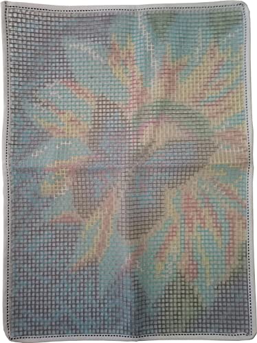 Tezkim Latch Hook Kits For Adults Kids Diy Butterfly Rug Making Kits With Printed Canvas Tapestry Kits Rug Crochet Yarn Kits Carpet Needlework Doormat Creative Gift Home Decoration 20.5Inch X13.8Inch #TOP3