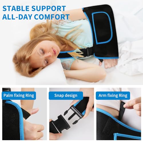 Image of Arm Sling Shoulder Immobilizer for Men & Women, Rotator Cuff Support Brace | Adjustable Strap, Fit Left or Right, Comfortable Medical Sling for Elbow Wrist Injury, Forearm Fracture, Surgery Recovery, L